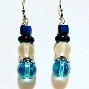 Snowman Earrings